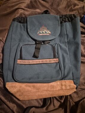 Vintage Aspen Rugged Outdoor Gear Backpack Hiking Camping Travel Bag